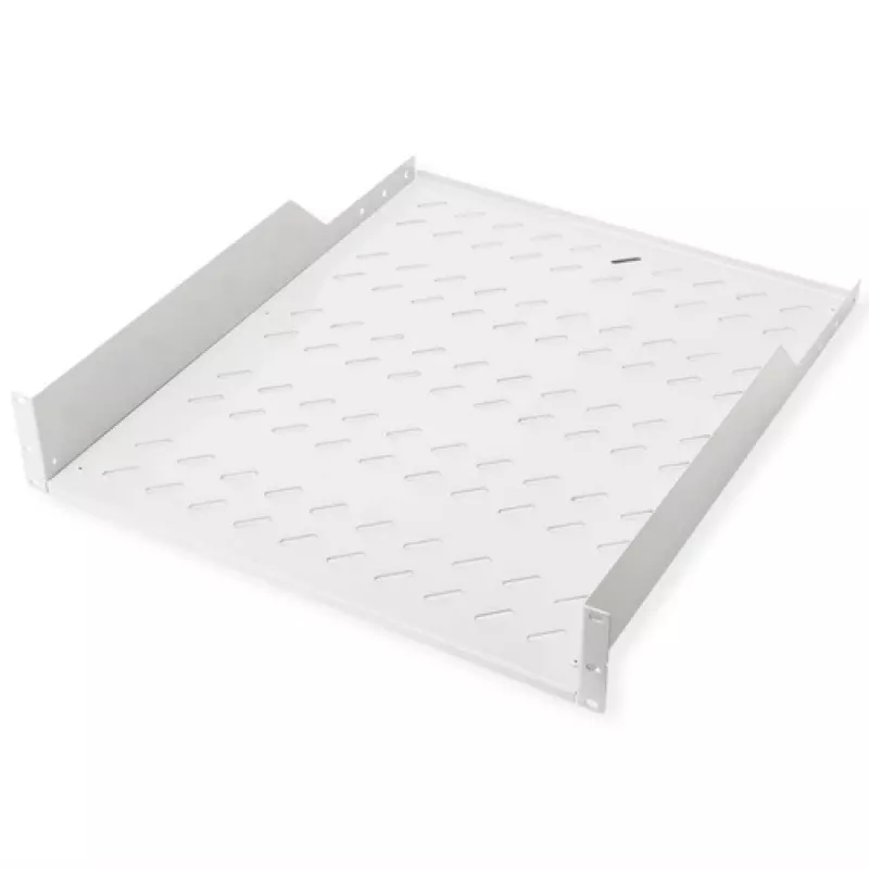 ROLINE 26.21.0022 fiksuota serverio lentyna 2U, gylis 550 mm, apkrova 25 kg, pilka
