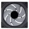 LIAN LI UNI FAN SL-INF 120 ARGB PWM korpuso ventiliatorių rinkinys, 4 vnt., juodi
