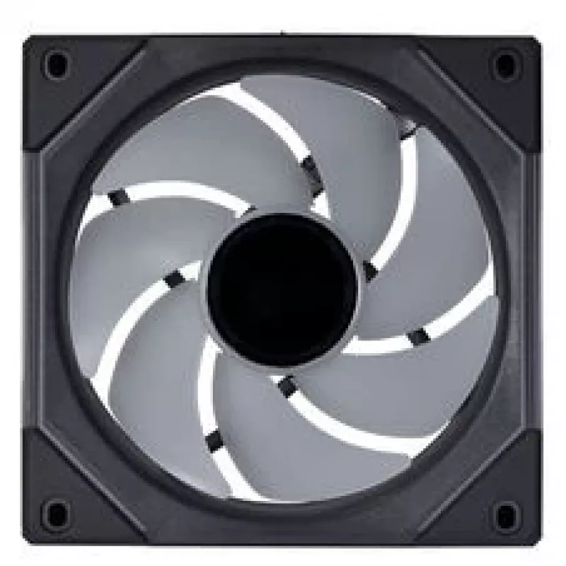 LIAN LI UNI FAN SL-INF 120 ARGB PWM korpuso ventiliatorių rinkinys, 4 vnt., juodi
