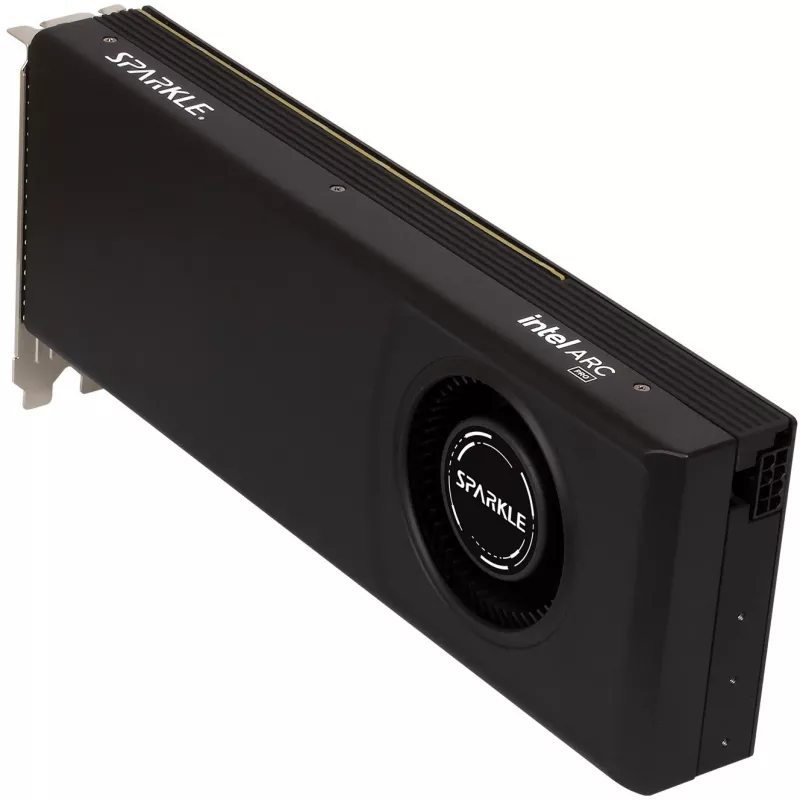 Vaizdo plokštė Sparkle Arc Pro B60 Blower, Intel Arc Pro B60, 24 GB GDDR6, 192 bit, PCIe x8 5.0, 1 ventiliatorius