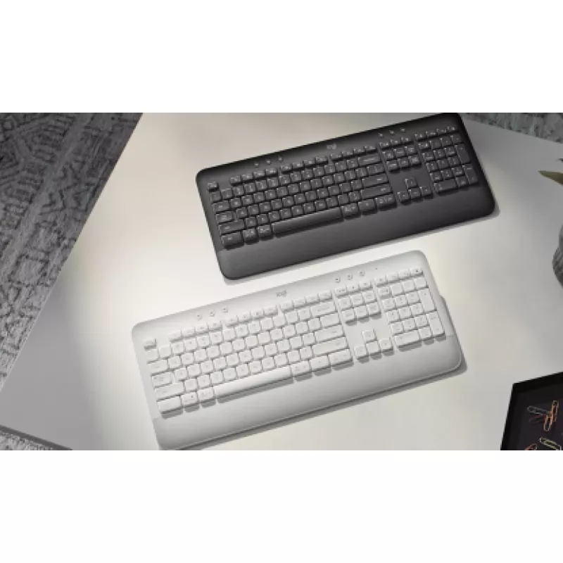 Logitech Signature K650 - belaidė klaviatūra - Bluetooth 5.1 - QWERTY ispanų - grafito (920-010917)