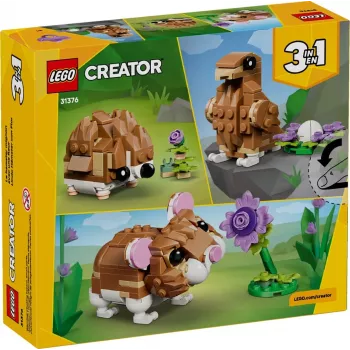 LEGO Creator 3in1 31376 Mielas žiurkėnas su gėle