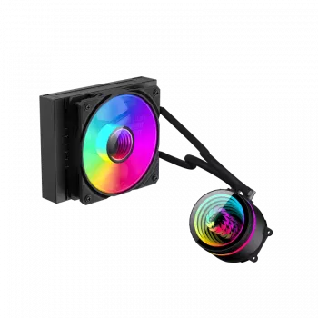 Gamemax ICEBURG 120 BK | 120 mm skysčio aušintuvas procesoriui | Juodas
