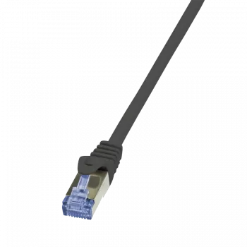 Tinklo kabelis LogiLink CQ4123S RJ-45 Cat7 30 m Juodas