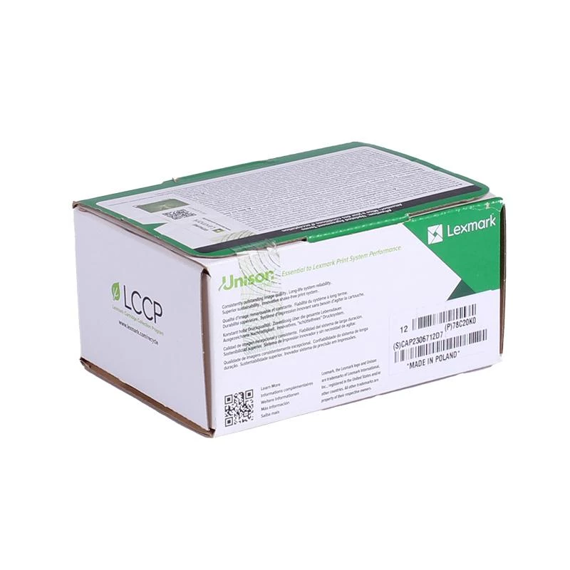 Originalus kasečių toneris Lexmark 78C20K0 juodas, 1 vnt.