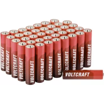 VOLTCRAFT Industrial LR03 SE Micro (AAA) baterija šarminė 1300 mAh 1,5 V 40 vnt. (VC-11888965)