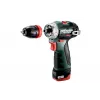 Metabo PowerMaxx BS BL Q gręžtuvas su pistoline rankena, 12 V, 2 Ah, 1500 aps./min., 900 g
