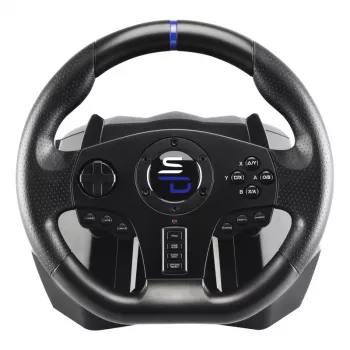 Vairo ir pedalų rinkinys Subsonic SV750 juodas 270° sukimosi kampas USB