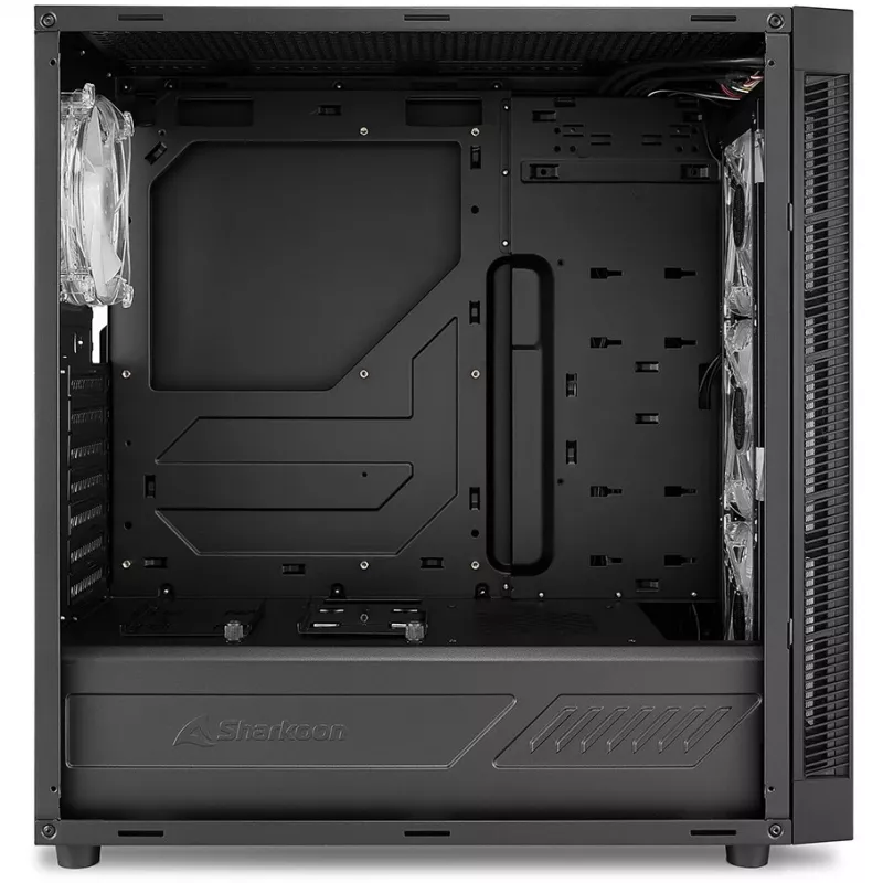 Korpusas Sharkoon TG6M RGB Tower Black