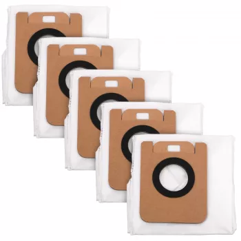 Dulkių maišelių rinkinys Xiaomi ir Dreame robotiniams dulkių siurbliams, 5 vnt., X10, X10+, X20+, Dreame L10S Ultra, L10, L20