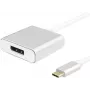 Adapterinis kabelis Helos USB 3.1 Type-C į DisplayPort 1.2, 10 cm, modelis 288372