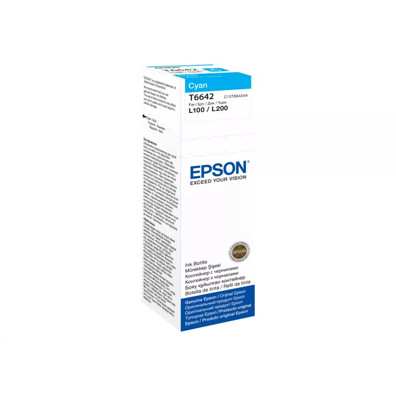 Rašalo buteliukas Epson T6642 70 ml Cyan