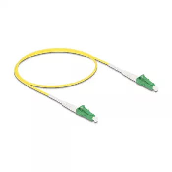 DeLOCK 83219 šviesolaidinis kabelis 0,5 m LC/APC LC/APC geltonas