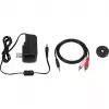 Audio-Technica AT-LP60XUSB automatinė juostinė pavara analoginis ir USB grotuvas juodas
