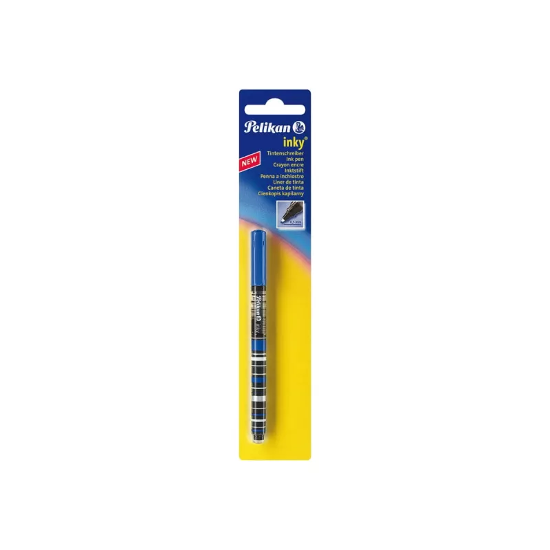 Parker stiliaus rašiklis Pelikan Inky Black Blue 0,5 mm rašymui