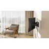 Pilnai judantis TV sieninis laikiklis GEMBIRD WM-90ST-02 43–90 colių ekranams, šarnyrinis, VESA 100x200–600x400, 50 kg talpa