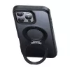 Apsauginis dėklas McDodo PC-4933 su MagSafe ir integruotu stovu, skirtas iPhone 16 Pro Max, juodas