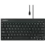 Perixx PERIBOARD-426 Black – kompaktiška laidinė membraninė klaviatūra