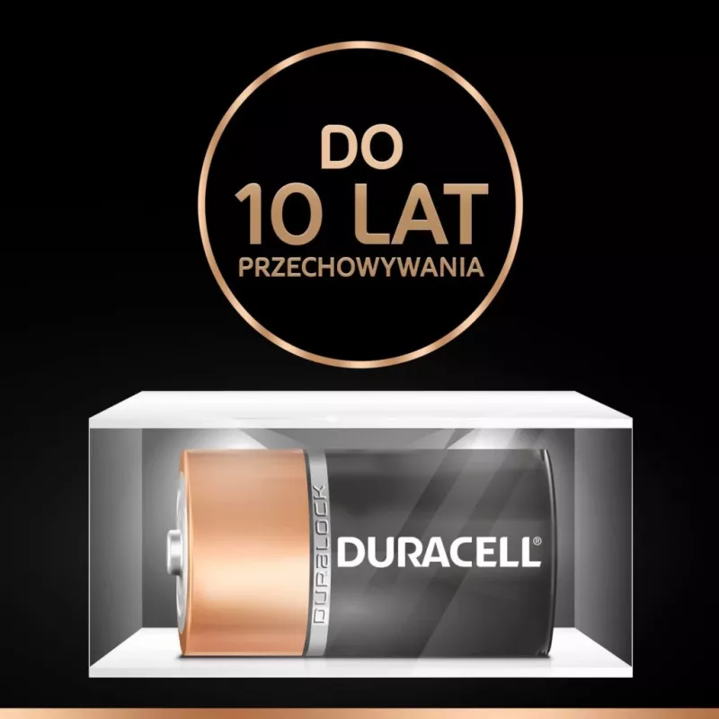 Baterija Duracell Basic D (R20) — pakuotė po 2 vnt., cinko-anglies elementai