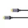 UNITEK C1628GY01-1.5M DisplayPort kabelis juodai pilkas