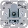 Rotacinis jungiklis JUNG 211 GDE, metalo apdaila, 230–240 V AC, 50 Hz