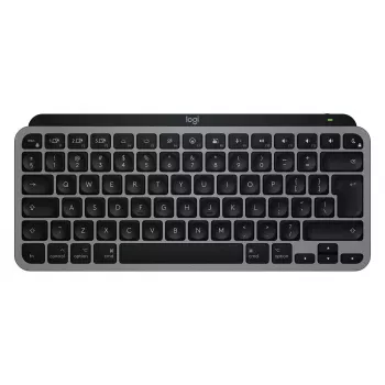 Logitech MX Keys Mini for Mac belaidė apšviesta klaviatūra, kosminė pilka, US tarptautinė