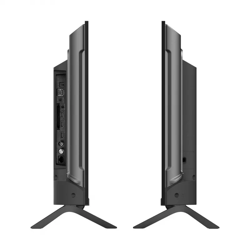 Televizorius Krüger&Matz KM0232-V3 32 colių (81,3 cm) HD Smart TV, DLED, 1366×768, Wi‑Fi, 3×HDMI, 2×USB, 16 W, VESA 200×200, juodas