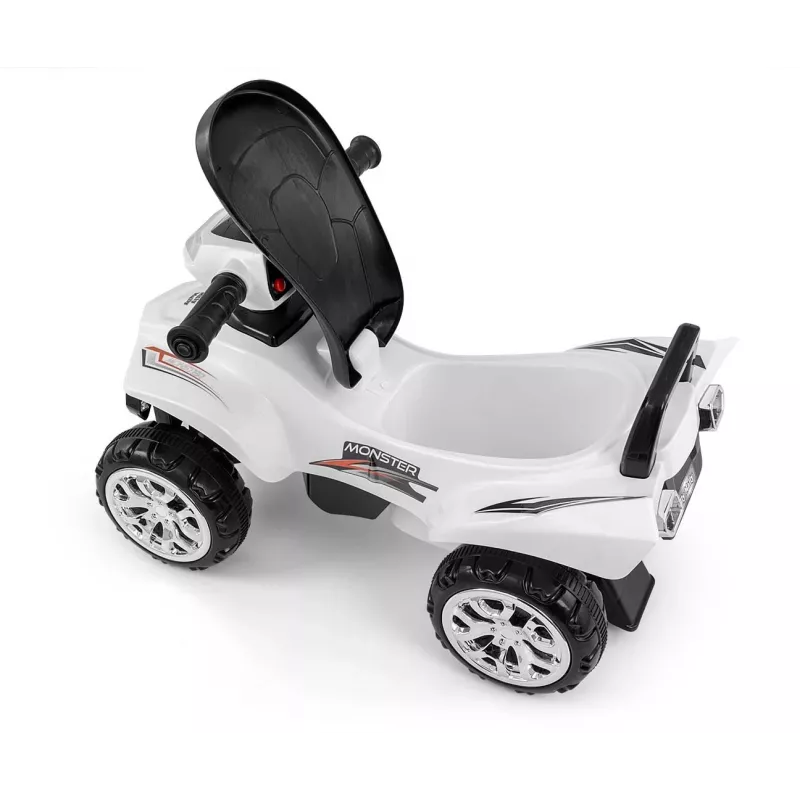 Vaikiška mašinėlė milly mally Vehicle Monster balta 5694