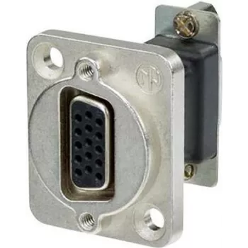 Neutrik D-SUB adapteris D-SUB lizdas 15 kontaktų - D-SUB lizdas 15 kontaktų NADB15FF 1 vnt.
