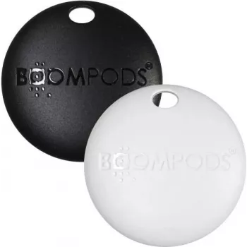 Daiktų ieškiklis Boompods BOOMTAG juoda/balta, baterijos veikimo laikas 8760 h