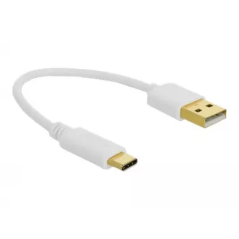 USB įkrovimo laidas DeLOCK Type-A į USB Type-C 15 cm