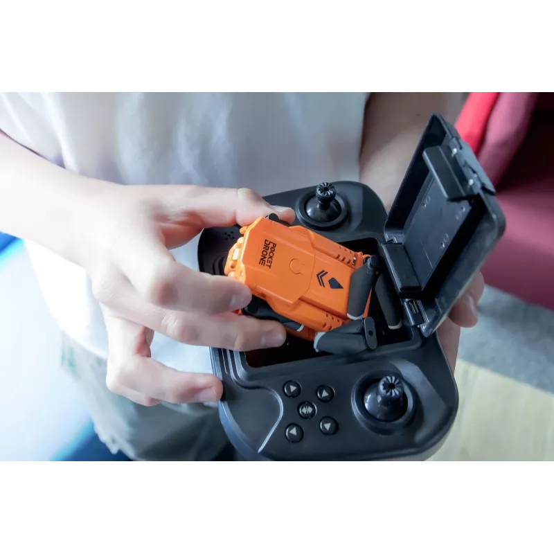 RC kvadrokopteris REVELL Pocket Drone 23810 – 2,4 GHz, 4 kanalų nuotolinio valdymo pultas