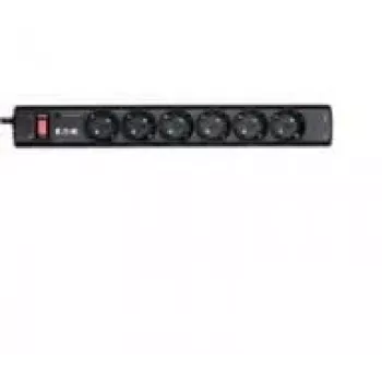 Eaton Protection Strip 6 Tel@ DIN – Apsauginis ilgintuvas su 6 kištukiniais lizdais