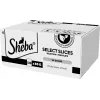 Šlapias kačių ėdalas Sheba Select Slices Paukštienos skoniai multipack – 120 x 85 g paketėliai, suaugusioms katėms, 83% drėgmės