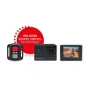 Easypix GoXtreme Enduro Black - Veiksmo kamera - tvirtinama - 4K / 30 kadrų per sekundę - 8 MP - Wi-Fi - atspari vandeniui iki 30 m - Juoda