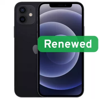 Apple Renew Grade C | iPhone 12 | Juoda | 6,1 colio | Super Retina XDR | A14 Bionic | 4 GB | 64 GB | iOS
