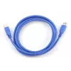 Gembird USB 3.0 kabelis, USB A (kištukas) į USB B (kištukas), 1,8 m, mėlynas