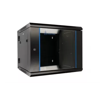 Extralink Rackmontuojama spinta 9U 600x600 AZH Juoda, sieninė, varstoma
