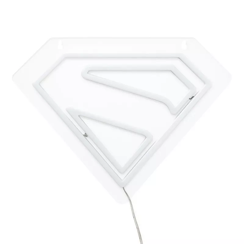 LED neoninė sieninė lemputė Paladone Superman PP14478SMTVN, dekoratyvinis sienos ženklas