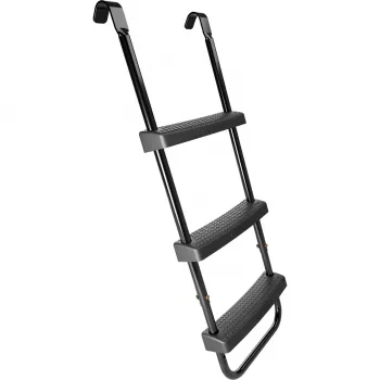 Kopėtėlės prie batuto HUDORA universal 70–100 cm, juodos, reguliuojami saugos laipteliai