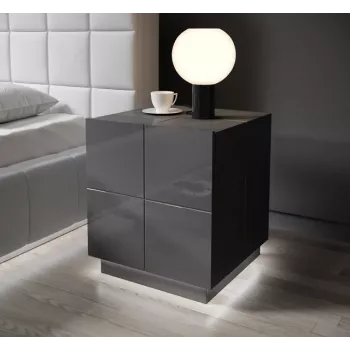 Stalinė šviestuvė prie lovos Cama Meble REJA – paviršinis montavimas, baltas LED, maitinimas iš tinklo