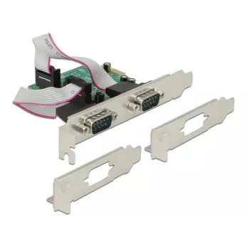 DeLOCK 89641 PCIe kortelė su dviem RS-232 prievadais