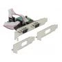 DeLOCK 89641 PCIe kortelė su dviem RS-232 prievadais