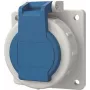Mennekes Schuko skydinis kištukinis lizdas 16A 2p+E 230V IP68 mėlynas 17006