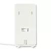 Qoltec 57013 aplinkui spinduliuojanti 4G LTE vidinė antena, 2x SMA, 0,6-2,7 GHz, 30 dBi, vertikali poliarizacija, 50 Ω, baltas ABS