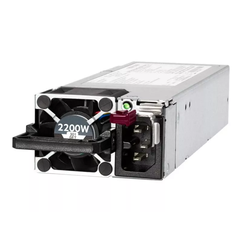 Hewlett Packard Enterprise HPE maitinimo blokas Hot-Plug (kištukinis modulis) - Flex Slot - 80 PLUS Titanium - AC 200/240 V (P44712-B21)
