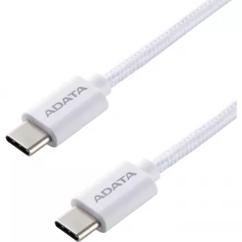ADATA CACC-100PN-WH USB 2.0 laidas USB C – USB C 1 m Baltas