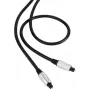 SpeaKa Professional Toslink skaitmeninio garso jungiamasis laidas 1x Toslink (ODT) - 1x Toslink (ODT) 1,50 m juoda SuperSoft apvalkalu