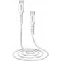 SBS TECABLELIGTC1W - 1 m - Lightning - USB C - Kištukas - Kištukas - Baltas