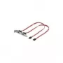 Wentronic goobay SATA dangtelio plokštė, vidinė/išorinė - Serial ATA 150/300 - SATA (M) į eSATA (M) - 50 cm (93046)
